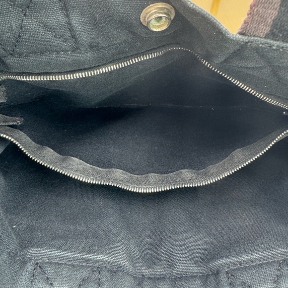 Authentic "HERMES" Fourre Tout Tote Bag Gray Canvas - Picture 14 of 15